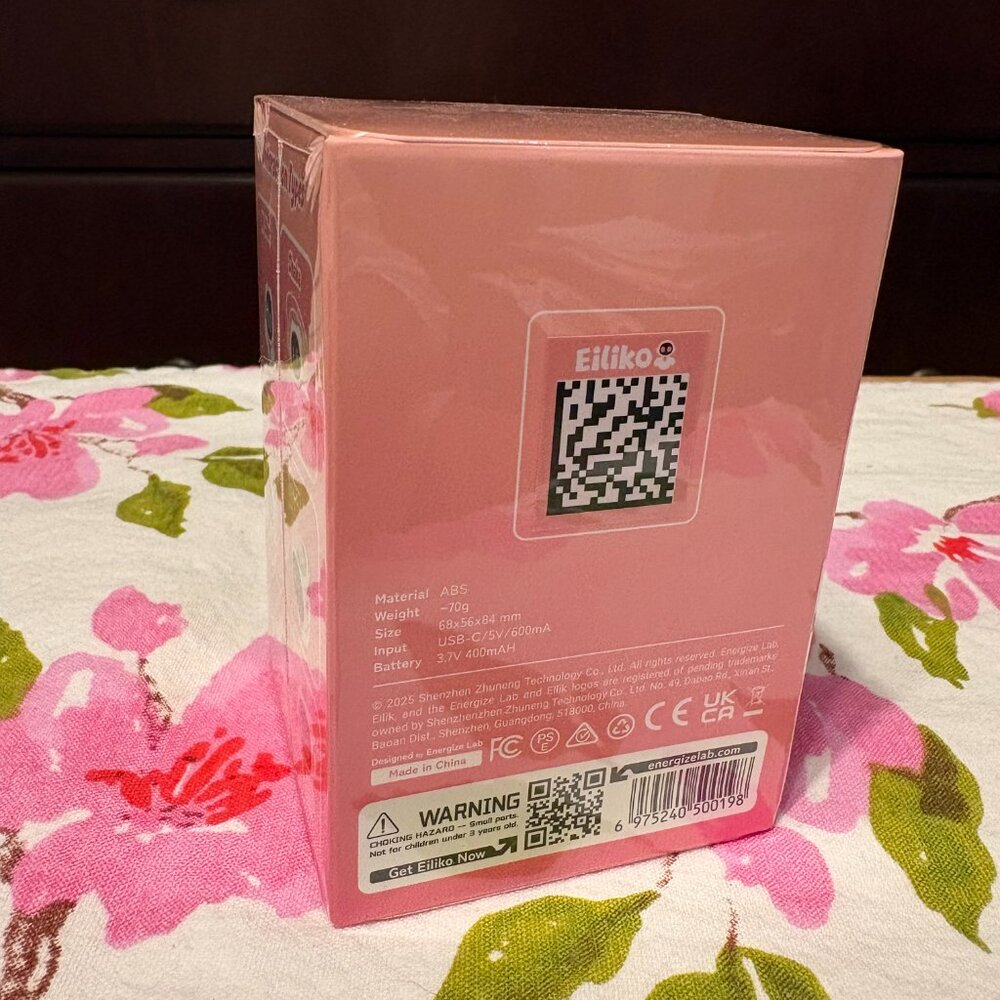 EILIKO PINK TINY AI ROBOT - Picture 2 of 2
